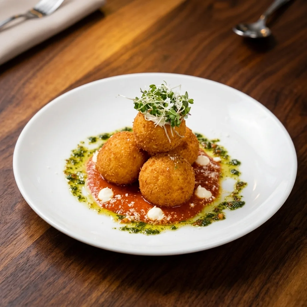 Beef Arancini at SOHO Kitchen + Wine, Exchange District, Winnipeg